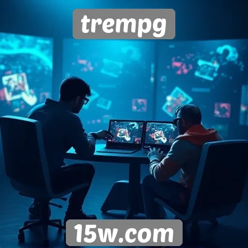 Recursos tecnológicos inovadores do site trempg