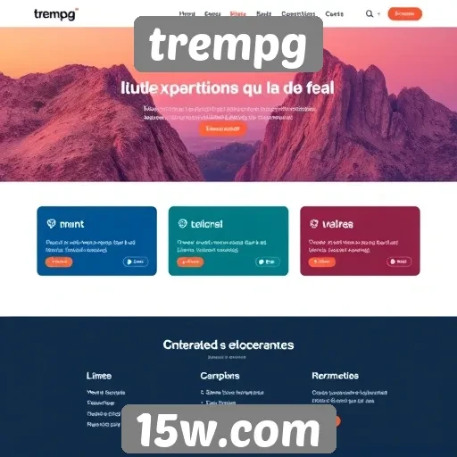 experiência de usuário é destaque no site trempg